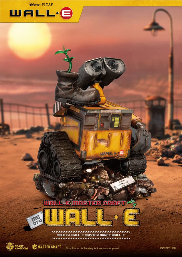 Wall-E - LIMITED EDITION: 3000 – Beast Kingdom – ActionFigure Brasil