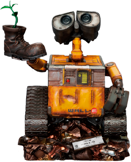 Wall-E - LIMITED EDITION: 3000 – Beast Kingdom – ActionFigure Brasil