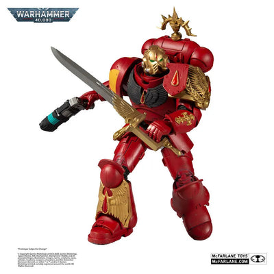 "Warhammer 40,000" Action Figure #07 Blood Angels Primaris Lieutenantㅤ – McFarlane Toys – ActionFigure Brasil — acessórios