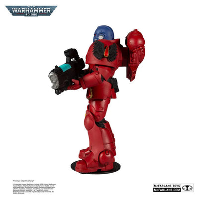 "Warhammer 40,000" Action Figure 7 Inch #04 Blood Angels Hellblasterㅤ – McFarlane Toys – ActionFigure Brasil — ângulo diferente