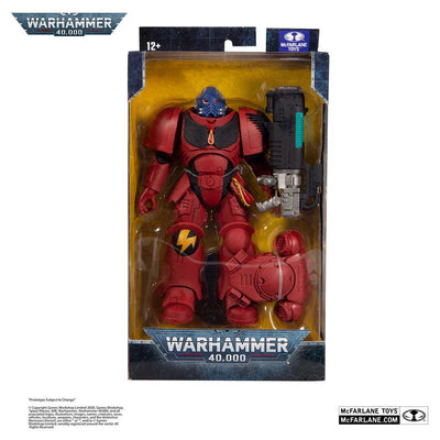 "Warhammer 40,000" Action Figure 7 Inch #04 Blood Angels Hellblasterㅤ – McFarlane Toys – ActionFigure Brasil — com base expositora