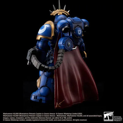 WARHAMMER 40,000 - Ultramarines Primaris - Captain in Gravis Armour (Bandai Spirits) [Shop Exclusive]ㅤ – Bandai Spirits – ActionFigure Brasil — detalhe do produto