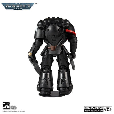 WarHammer40,000 - Action Figure: 7 Inch - #11 Raven Guard Veteran Sergeantㅤ – McFarlane Toys – ActionFigure Brasil — ângulo diferente