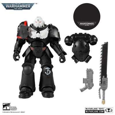 WarHammer40,000 - Action Figure: 7 Inch - #11 Raven Guard Veteran Sergeantㅤ – McFarlane Toys – ActionFigure Brasil — close