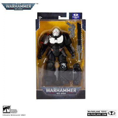 WarHammer40,000 - Action Figure: 7 Inch - #11 Raven Guard Veteran Sergeantㅤ – McFarlane Toys – ActionFigure Brasil — embalagem