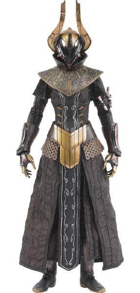 Warlock Philomath (Golden Trace Shader) – Threezero – ActionFigure Brasil