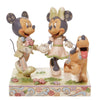 White Woodland Mickey and Minnie - ActionFigure Brasil