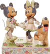 White Woodland Mickey and Minnie - ActionFigure Brasil