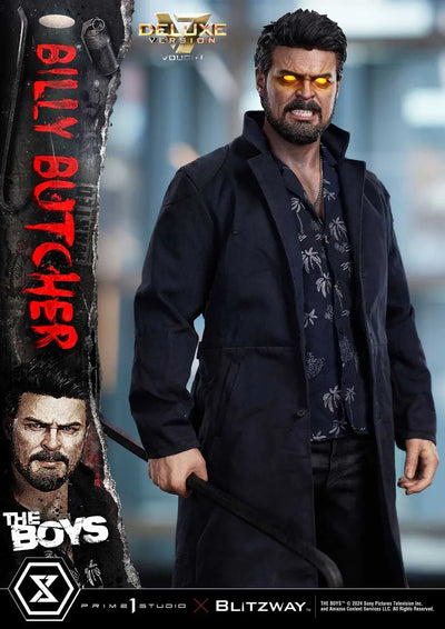 William "Billy" Butcher (Deluxe Version) - LIMITED EDITION: TBD (Deluxe Version) – Prime 1 Studio – ActionFigure Brasil — acessórios
