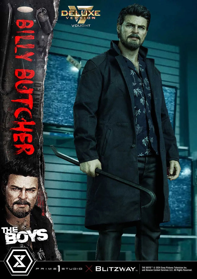 William Billy Butcher (Deluxe Version) The Boys – Prime1Studio – ActionFigure Brasil