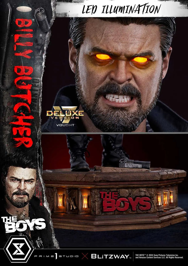 William Billy Butcher (Deluxe Version) The Boys – Prime1Studio – ActionFigure Brasil