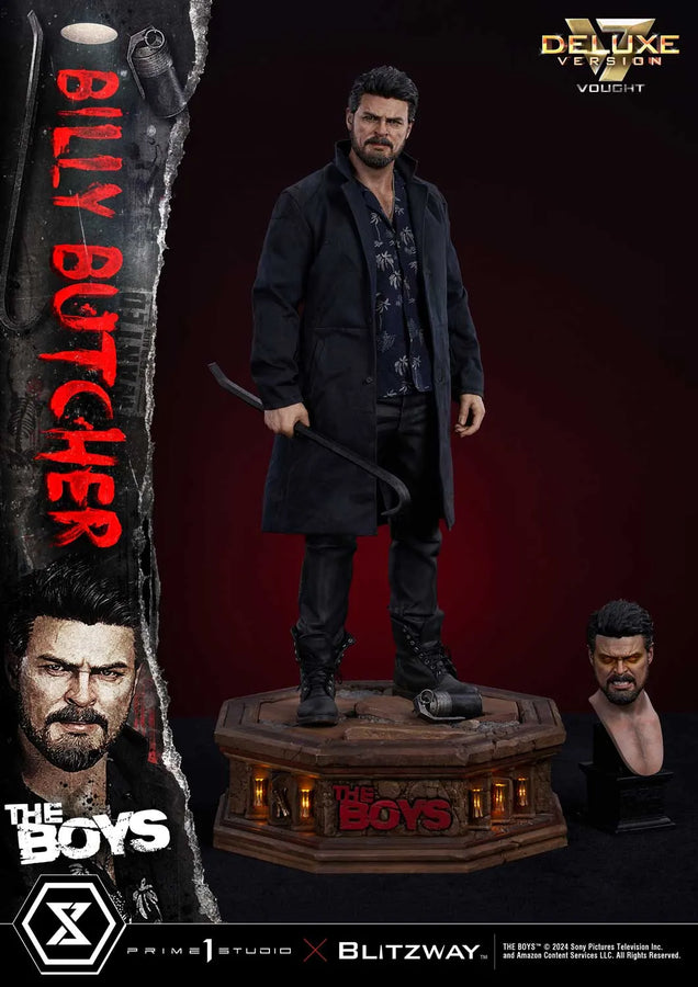 William Billy Butcher (Deluxe Version) The Boys – Prime1Studio – ActionFigure Brasil