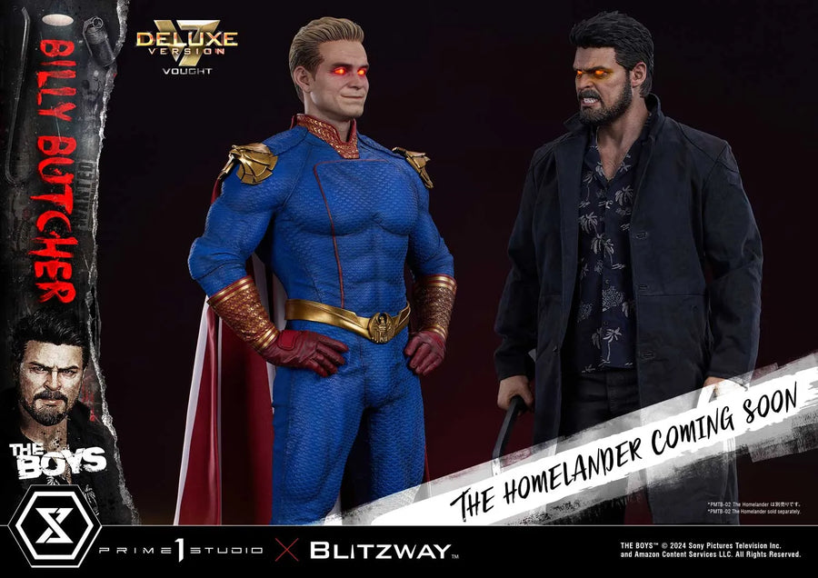 William Billy Butcher (Deluxe Version) The Boys – Prime1Studio – ActionFigure Brasil