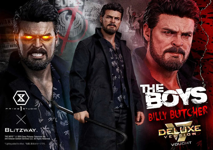 William Billy Butcher (Deluxe Version) The Boys – Prime1Studio – ActionFigure Brasil