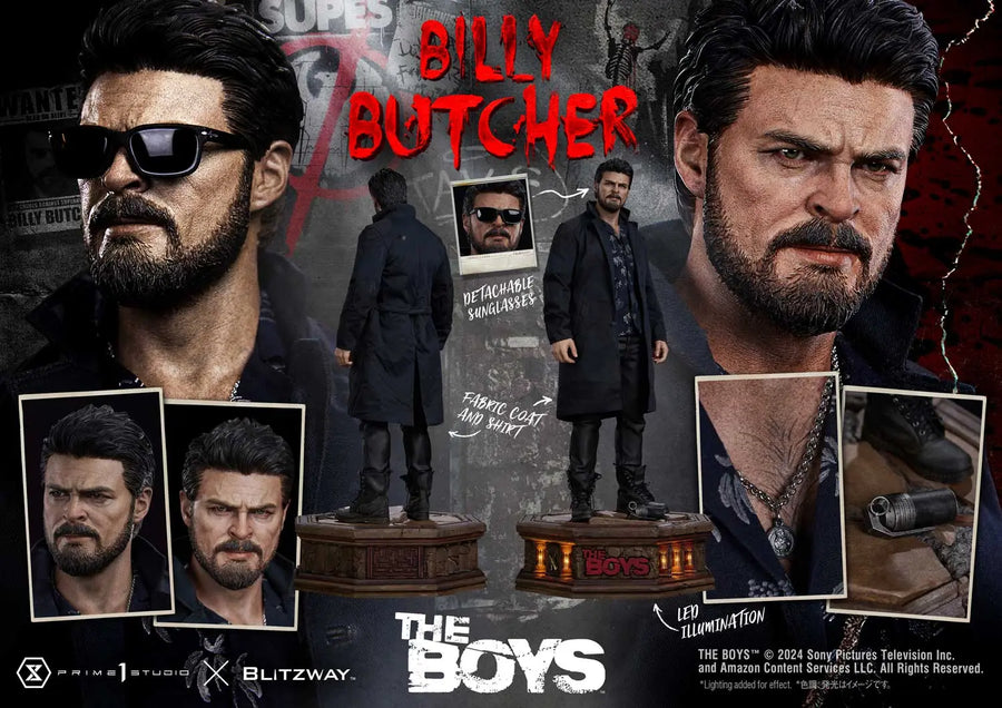 William Billy Butcher (Regular Version) The Boys – Prime1Studio – ActionFigure Brasil