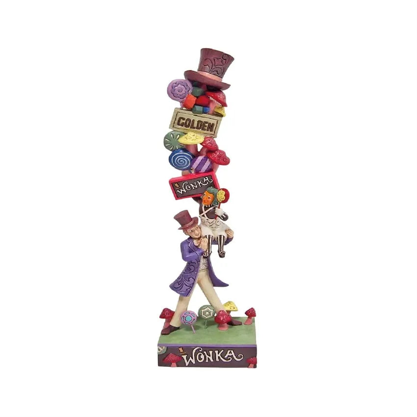 Willy Wonka with Stacked Icons – Enesco, LLC – ActionFigure Brasil