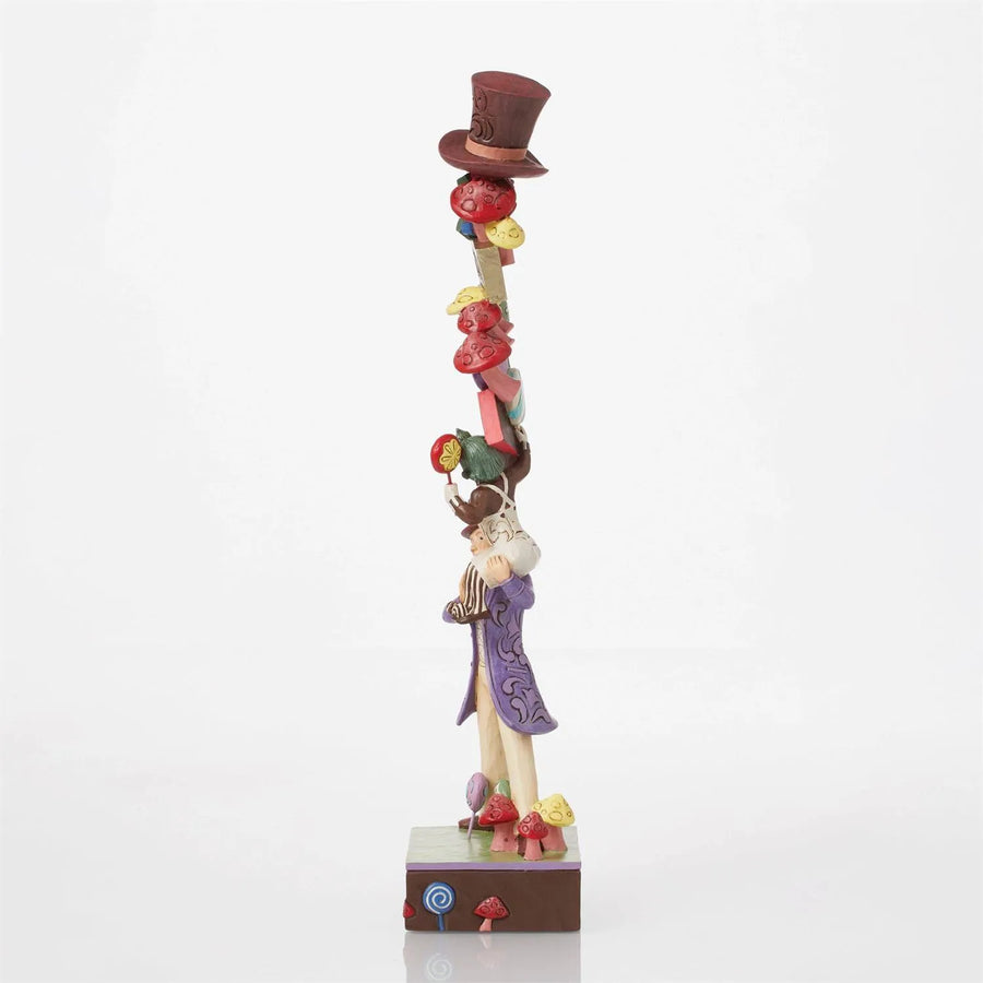 Willy Wonka with Stacked Icons – Enesco, LLC – ActionFigure Brasil