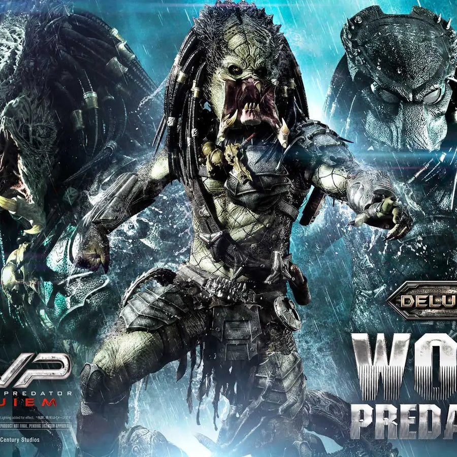 Wolf Predator (Deluxe Bonus Version) Aliens vs. Predator: Requiem – Prime1Studio – ActionFigure Brasil