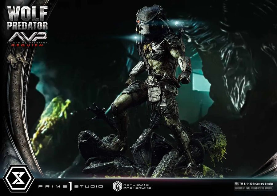 Wolf Predator (Regular Version) Aliens vs. Predator: Requiem – Prime1Studio – ActionFigure Brasil