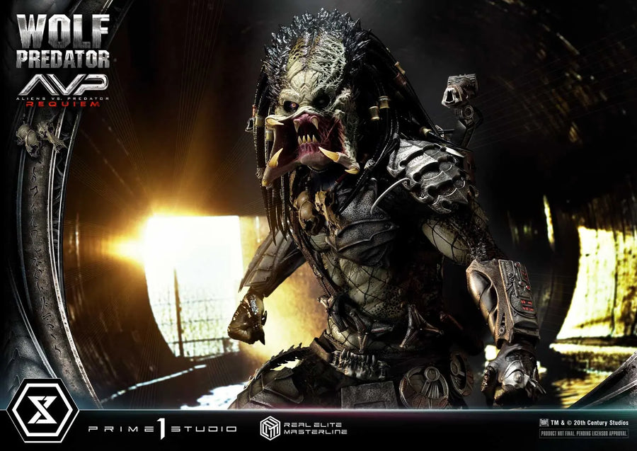 Wolf Predator (Regular Version) Aliens vs. Predator: Requiem – Prime1Studio – ActionFigure Brasil