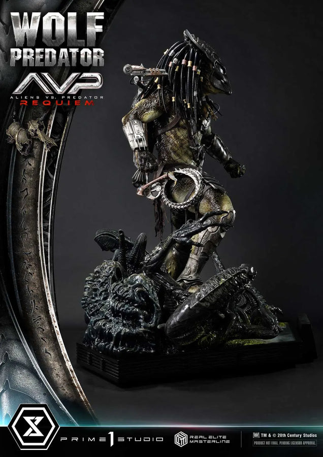 Wolf Predator (Regular Version) Aliens vs. Predator: Requiem – Prime1Studio – ActionFigure Brasil