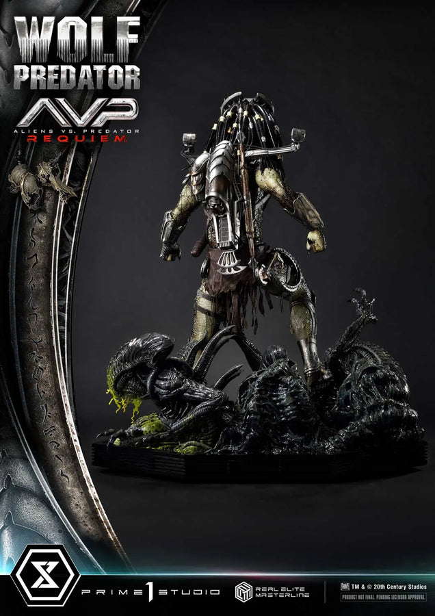 Wolf Predator (Regular Version) Aliens vs. Predator: Requiem – Prime1Studio – ActionFigure Brasil