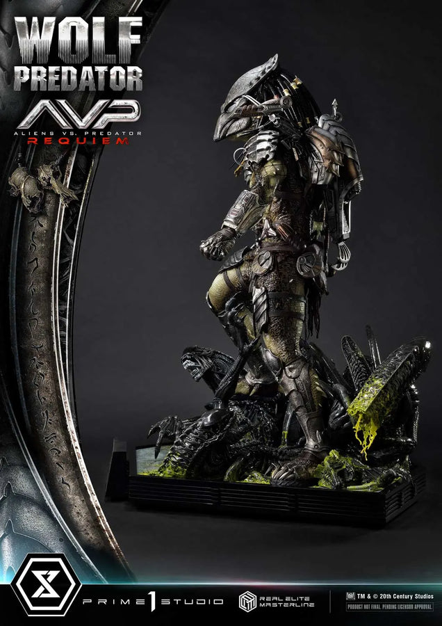 Wolf Predator (Regular Version) Aliens vs. Predator: Requiem – Prime1Studio – ActionFigure Brasil