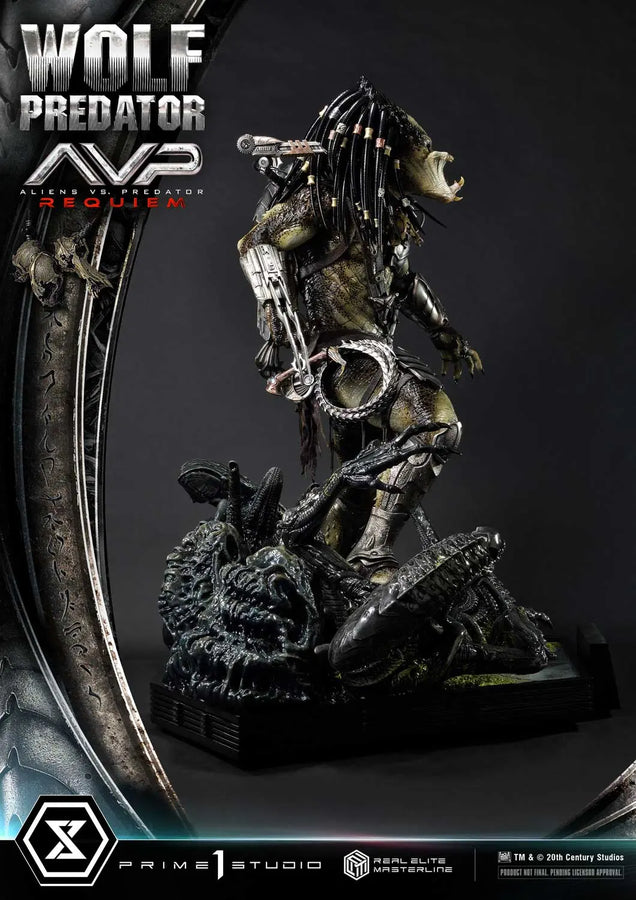 Wolf Predator (Regular Version) Aliens vs. Predator: Requiem – Prime1Studio – ActionFigure Brasil