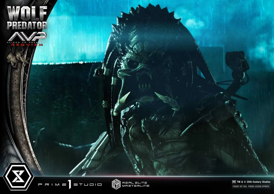 Wolf Predator (Regular Version) Aliens vs. Predator: Requiem – Prime1Studio – ActionFigure Brasil