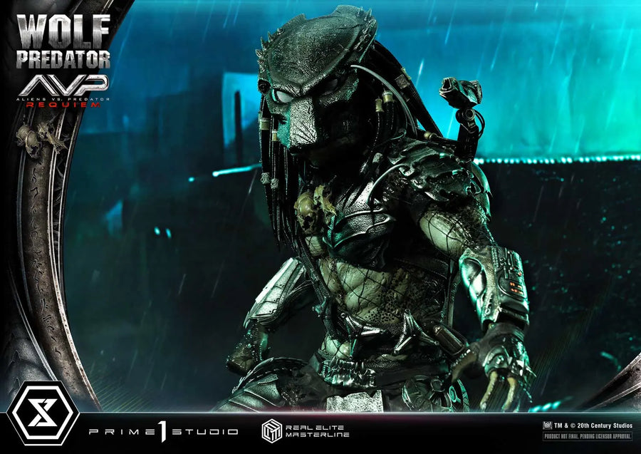 Wolf Predator (Regular Version) Aliens vs. Predator: Requiem – Prime1Studio – ActionFigure Brasil
