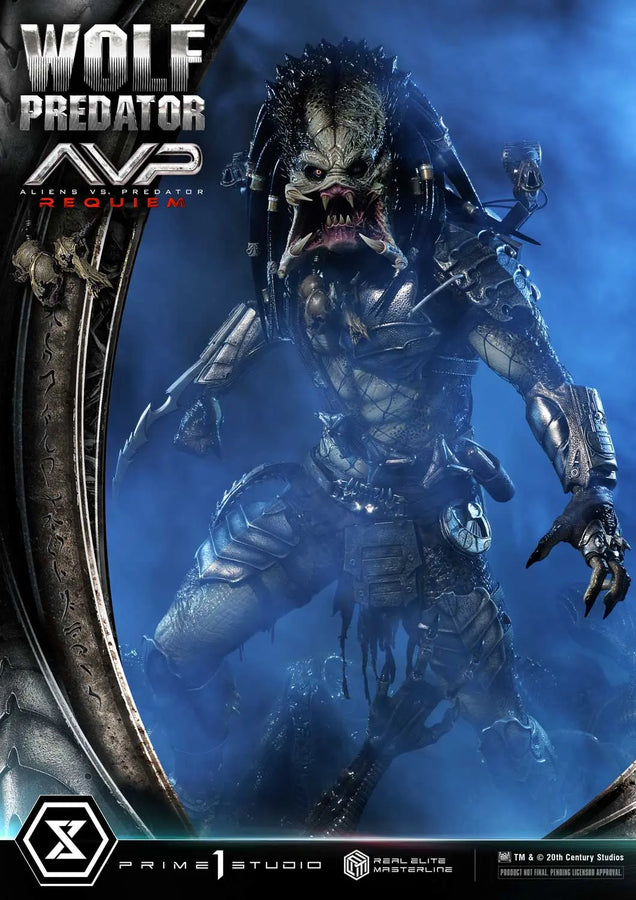 Wolf Predator (Regular Version) Aliens vs. Predator: Requiem – Prime1Studio – ActionFigure Brasil