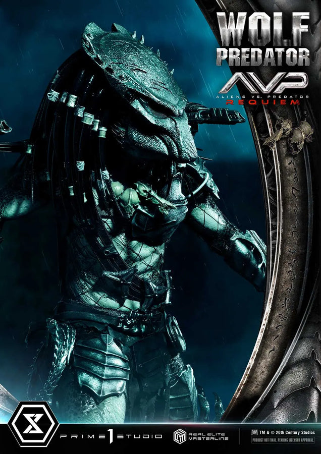Wolf Predator (Regular Version) Aliens vs. Predator: Requiem – Prime1Studio – ActionFigure Brasil