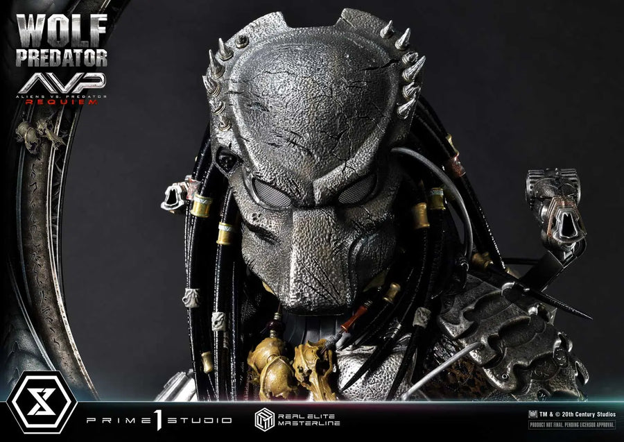 Wolf Predator (Regular Version) Aliens vs. Predator: Requiem – Prime1Studio – ActionFigure Brasil