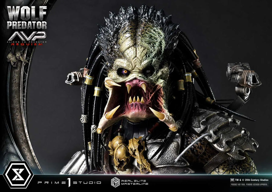 Wolf Predator (Regular Version) Aliens vs. Predator: Requiem – Prime1Studio – ActionFigure Brasil