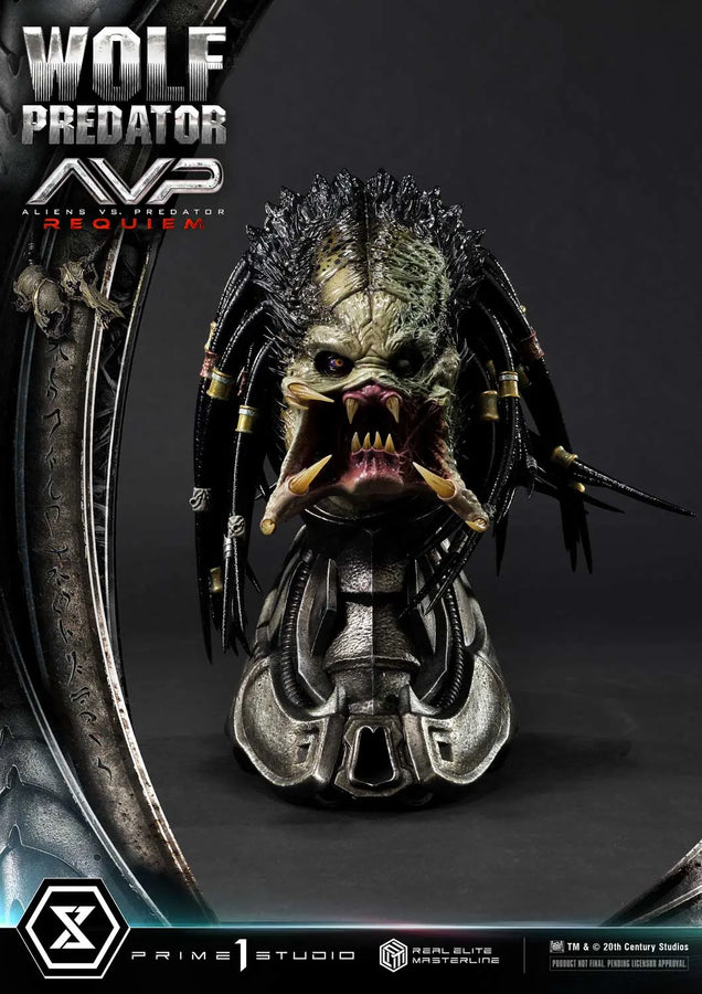 Wolf Predator (Regular Version) Aliens vs. Predator: Requiem – Prime1Studio – ActionFigure Brasil