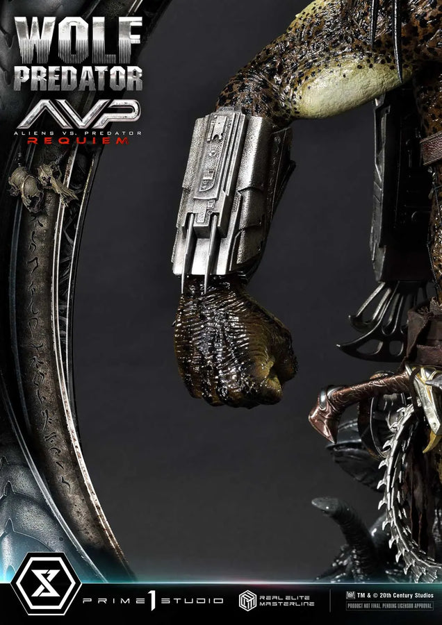 Wolf Predator (Regular Version) Aliens vs. Predator: Requiem – Prime1Studio – ActionFigure Brasil