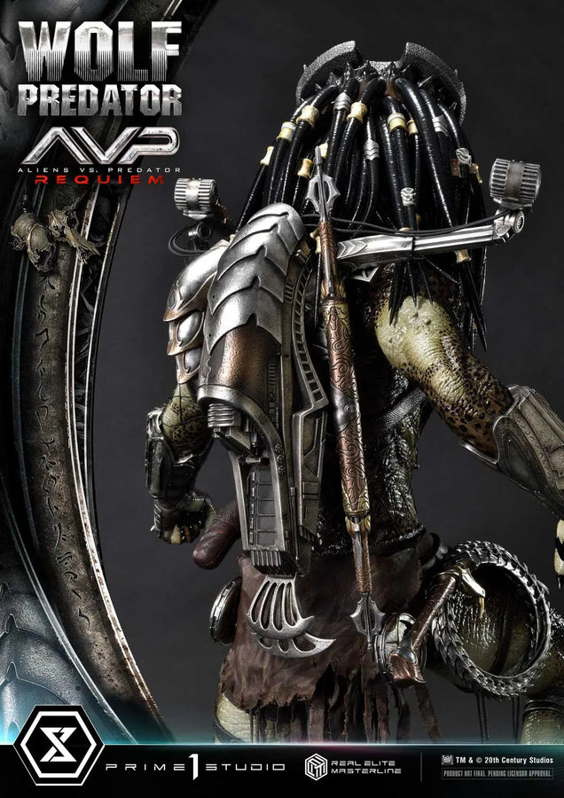 Wolf Predator (Regular Version) Aliens vs. Predator: Requiem – Prime1Studio – ActionFigure Brasil