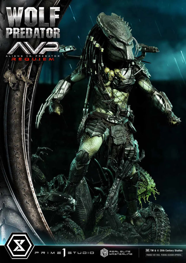 Wolf Predator (Regular Version) Aliens vs. Predator: Requiem – Prime1Studio – ActionFigure Brasil