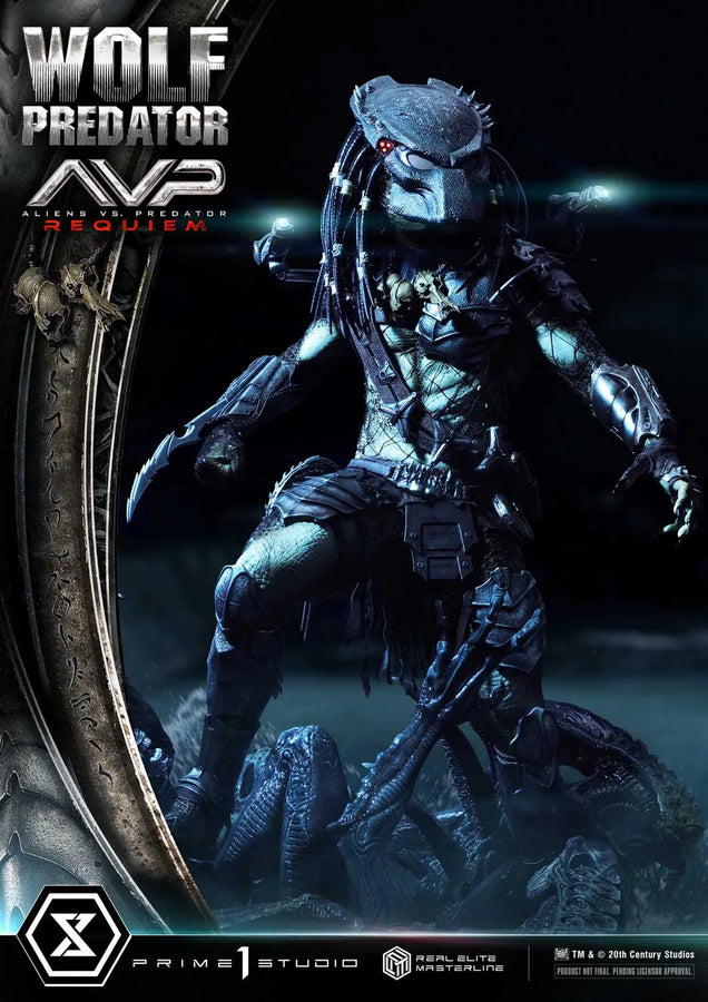 Wolf Predator (Regular Version) Aliens vs. Predator: Requiem – Prime1Studio – ActionFigure Brasil