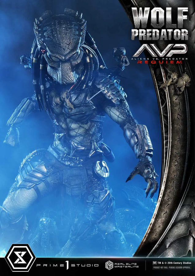 Wolf Predator (Regular Version) Aliens vs. Predator: Requiem – Prime1Studio – ActionFigure Brasil
