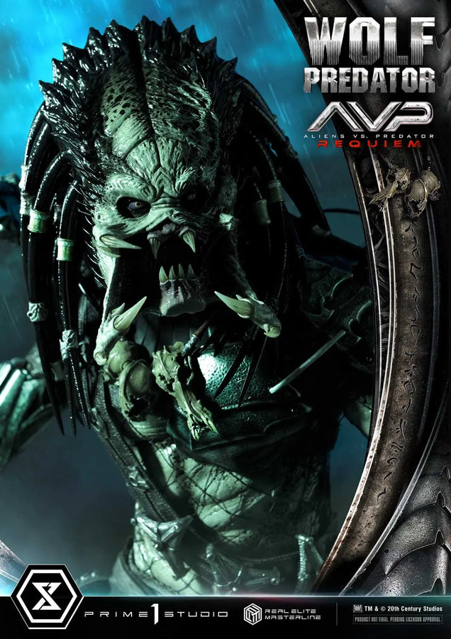 Wolf Predator (Regular Version) Aliens vs. Predator: Requiem – Prime1Studio – ActionFigure Brasil