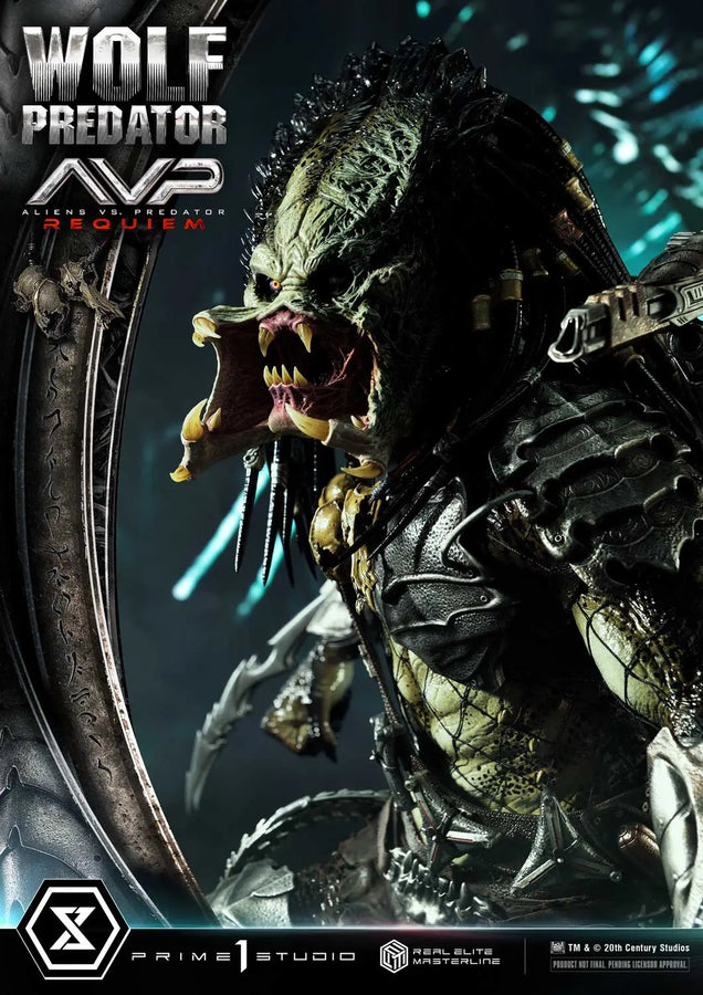Wolf Predator (Regular Version) Aliens vs. Predator: Requiem – Prime1Studio – ActionFigure Brasil