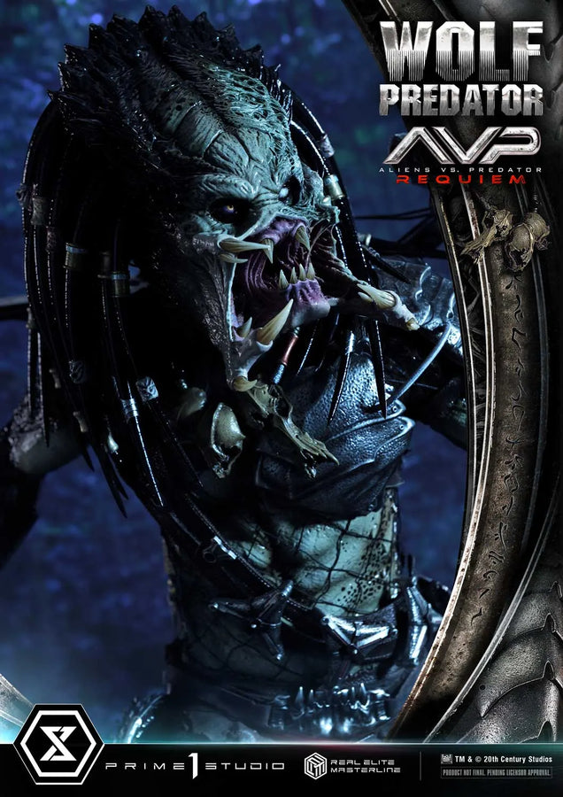 Wolf Predator (Regular Version) Aliens vs. Predator: Requiem – Prime1Studio – ActionFigure Brasil