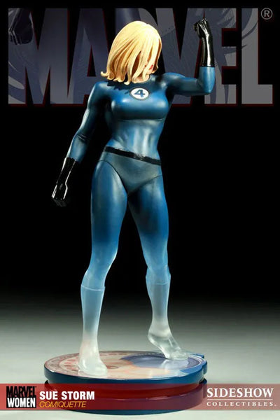 Women of Marvel Comiquette - Sue Stormㅤ – Sideshow Collectibles – ActionFigure Brasil — embalagem