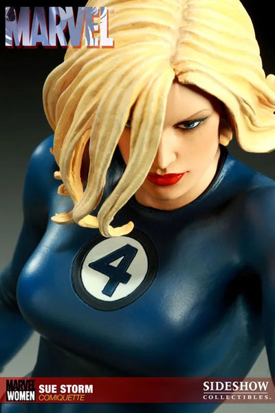Women of Marvel Comiquette - Sue Stormㅤ – Sideshow Collectibles – ActionFigure Brasil — com base expositora