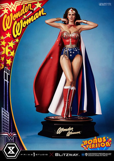 Wonder Woman (Bonus Version) - LIMITED EDITION: 1350 (Bonus Version) – Prime 1 Studio – ActionFigure Brasil — embalagem