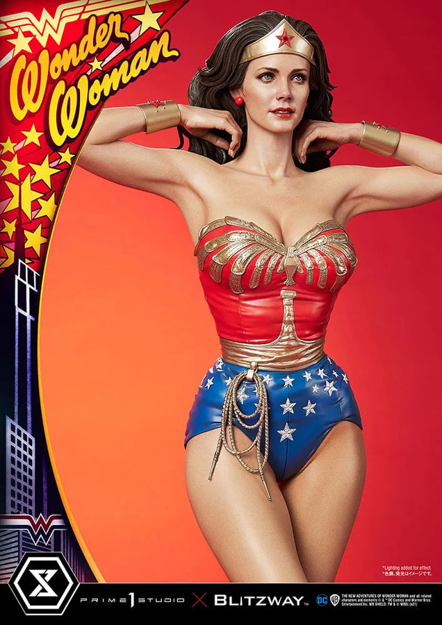 Wonder Woman (Bonus Version) - LIMITED EDITION: 1350 (Bonus Version) – Prime 1 Studio – ActionFigure Brasil — embalagem