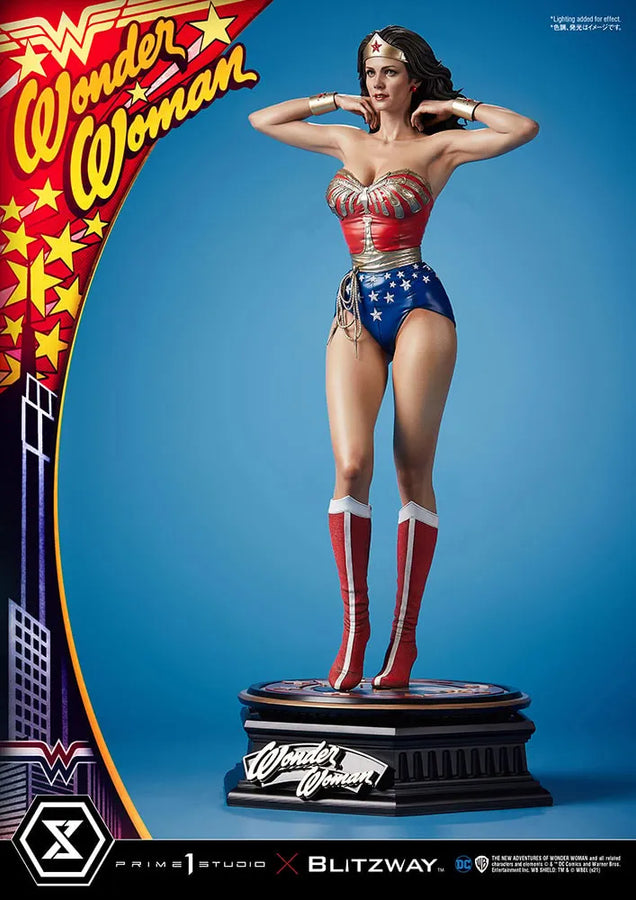 Wonder Woman (Bonus Version) - LIMITED EDITION: 1350 (Bonus Version) – Prime 1 Studio – ActionFigure Brasil — embalagem