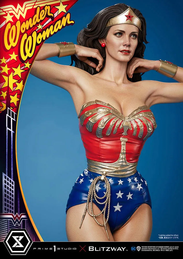 Wonder Woman (Bonus Version) - LIMITED EDITION: 1350 (Bonus Version) – Prime 1 Studio – ActionFigure Brasil — embalagem