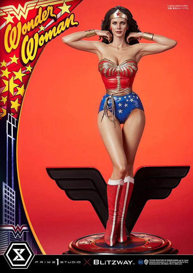 Wonder Woman (Bonus Version) - LIMITED EDITION: 1350 (Bonus Version) – Prime 1 Studio – ActionFigure Brasil — embalagem